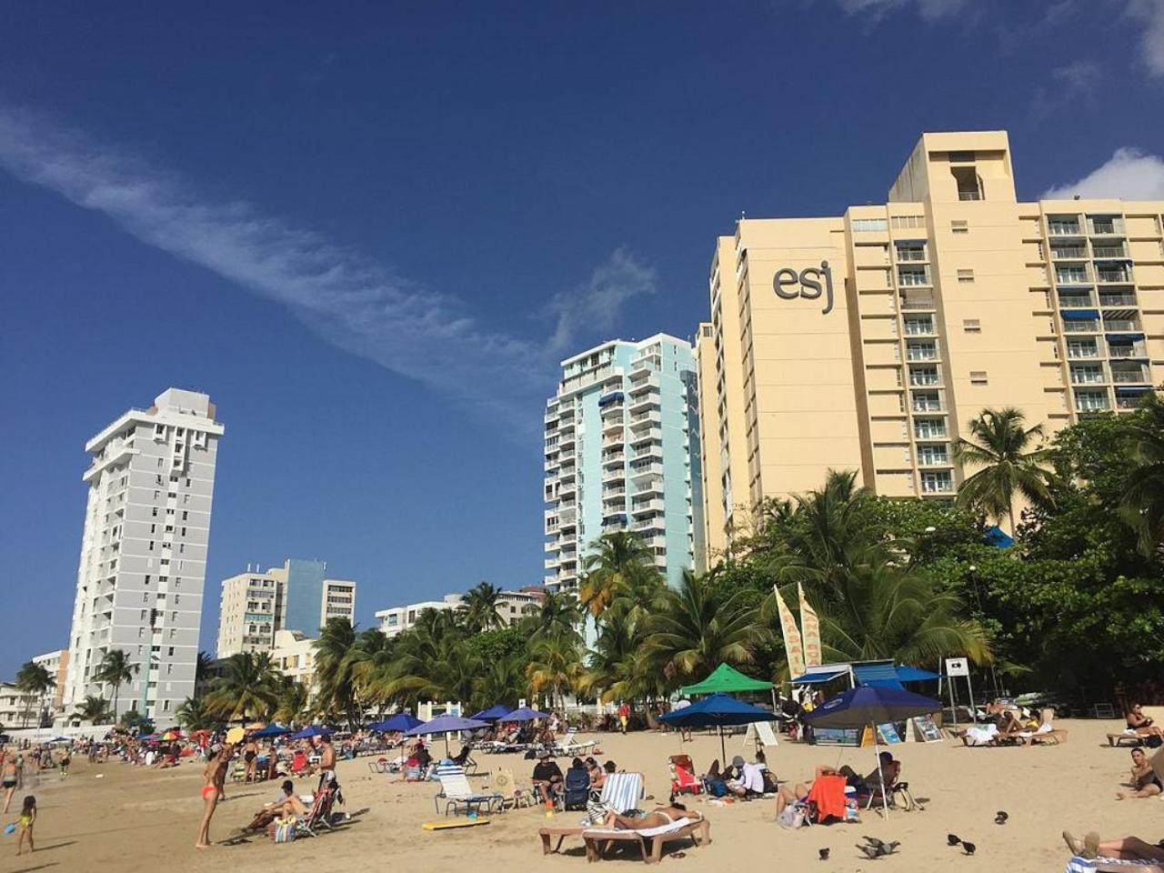 Tropical Studio At The Beach In Isla Verde サンジョアン エクステリア 写真